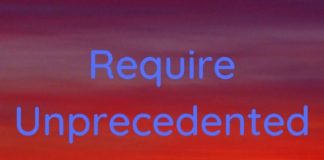 Unprecedented Situations