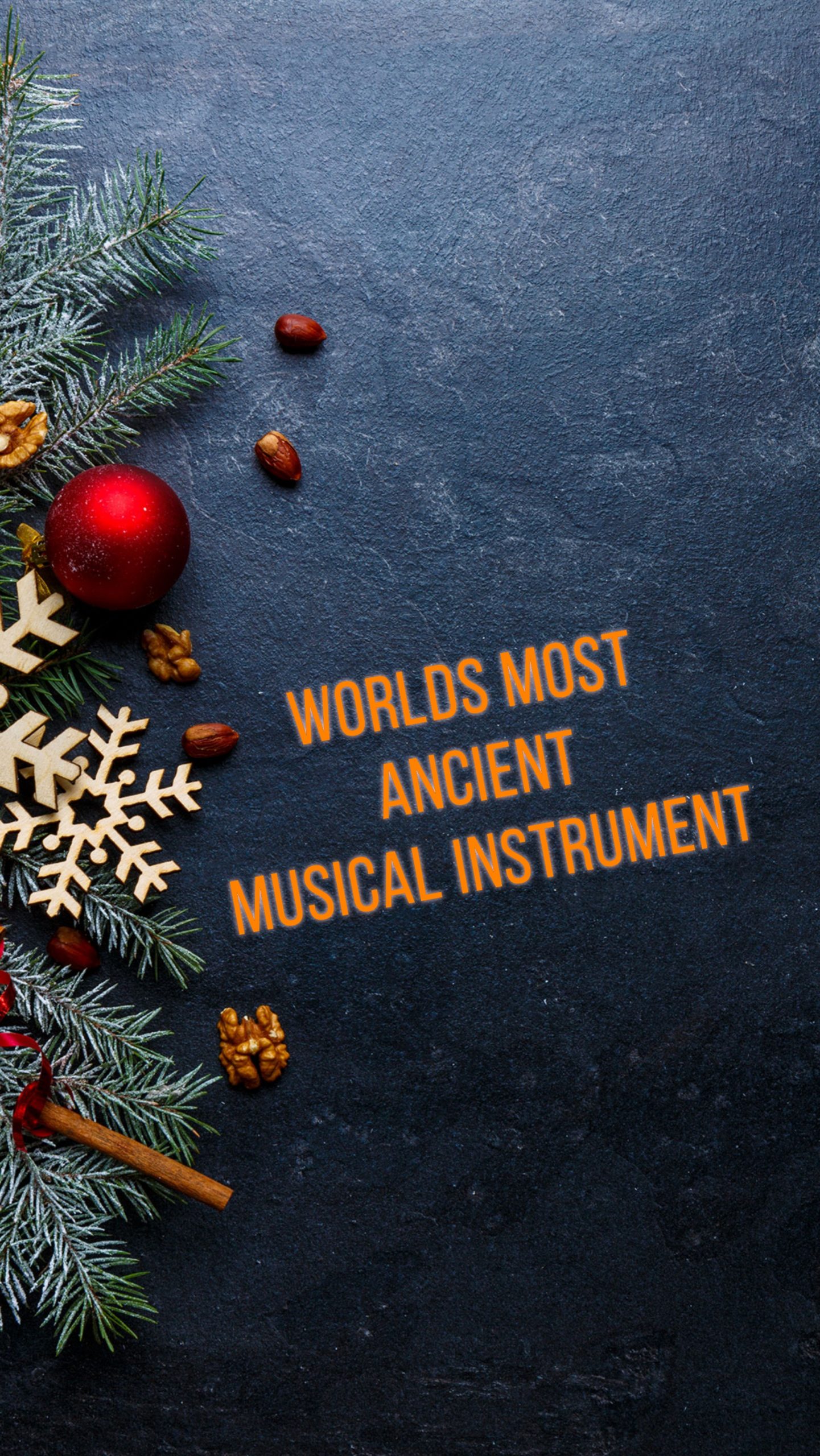 The most ancient musical instrument discount
