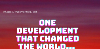 One development that changed the world – Electricity