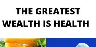 THE GREATEST WEALTH IS HEALTH