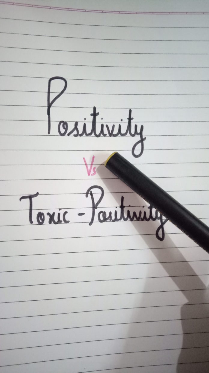 Dealing with toxic positivity