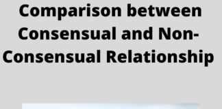 Comparison between Consensual and Non-Consensual Relationship