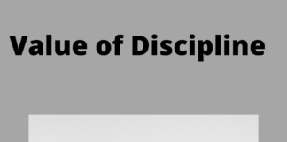Value of Discipline