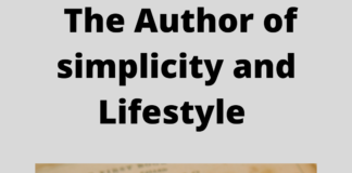 The Author of simplicity and Lifestyle
