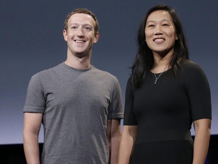 Mark Zuckerberg and Priscilla Chan