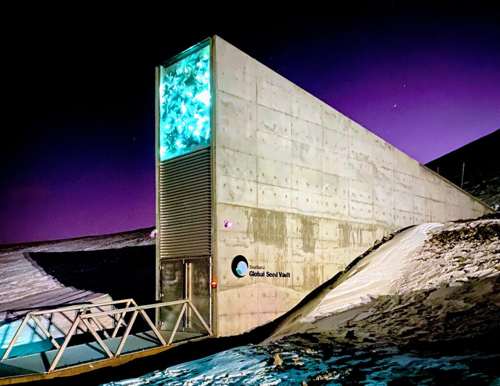 entrance to doomsday vault